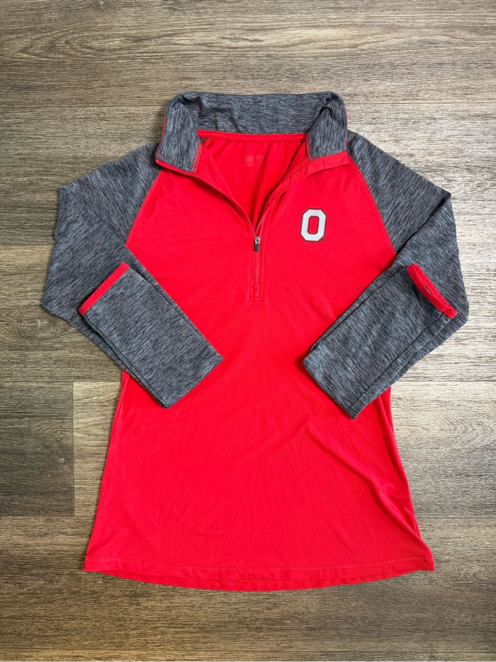 Ohio State Buckeyes Quarter-Zip Athletic Pullover